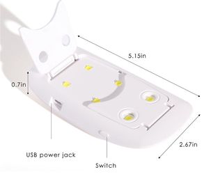 SUN 6w УФ Световой Шеллак сушилки ногтей, портативный USB светодиодный пластиковый мини УФ лампа ногтей поставщик