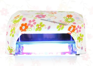 Светодиодная УФ-лампа для ногтей CCFL LED, двойная для рук, красная форма бриллианта, с защитой окружающей среды поставщик